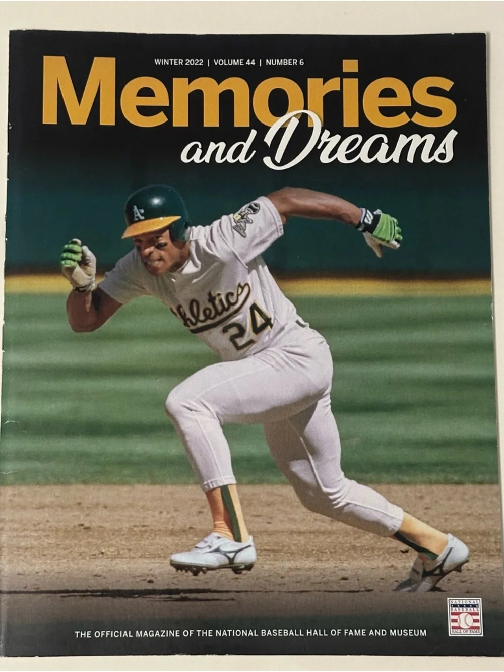 Baseball Hall of Fame Memories and Dreams Magazine 2022 Season Full Set Lot Of 5